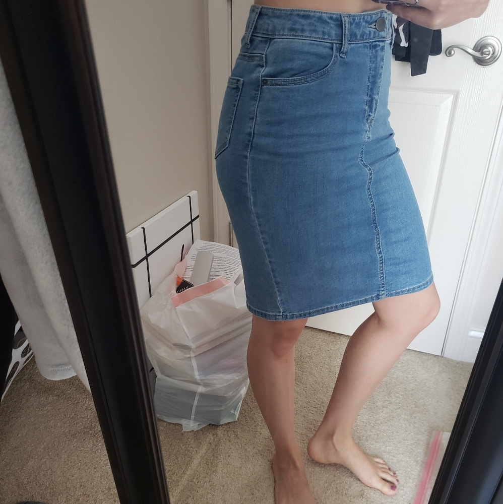Forever 21 Jean Skirt (stretch)